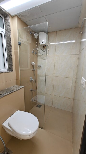 Bathroom in 3 BHK Apartment at L&T Emerald Isle, Powai – for Rent
