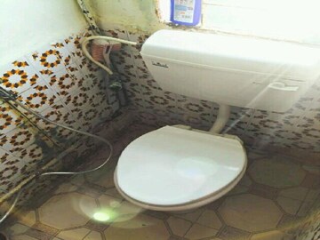 Bathroom in 2 BHK Apartment at Palm Beach Apartments, Versova – for Rent