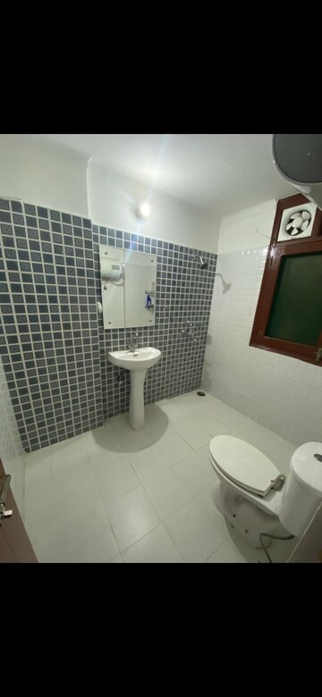 Bathroom in 3 BHK Apartment at Maya Garden City, Lohgarh – for Rent