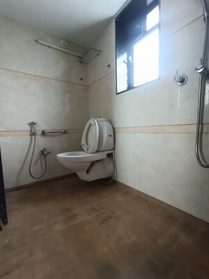 Bathroom in 3 BHK Apartment at Raj Park CHS, Kalwa – for Sale