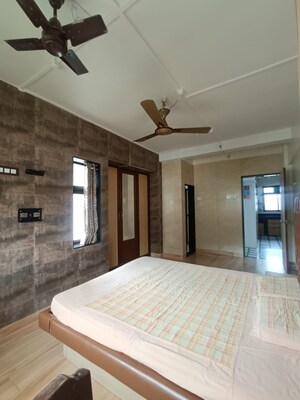 Master Bedroom in 3 BHK Apartment at Raj Park CHS, Kalwa – for Sale