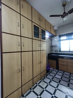 Kitchen in 3 BHK Apartment at Raj Park CHS, Kalwa – for Sale