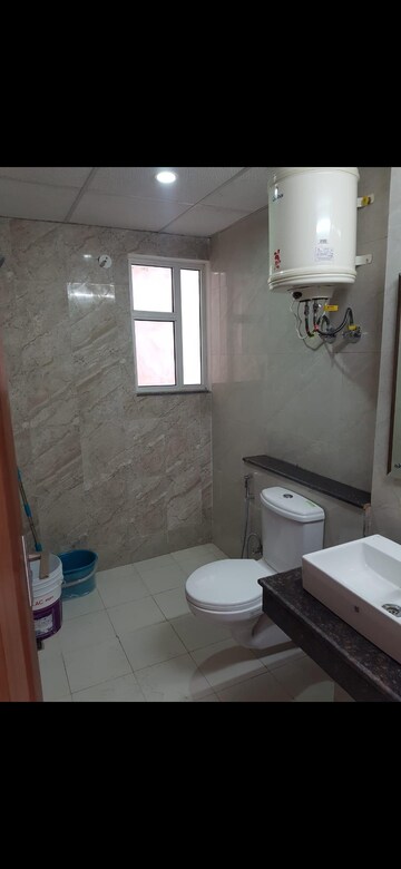 Bathroom in 3 BHK Apartment at Sushma Chandigarh Grande, Lohgarh – for Rent