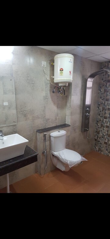 Bathroom in 3 BHK Apartment at Sushma Chandigarh Grande, Lohgarh – for Rent