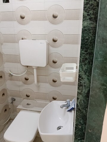 Bathroom in 1 BHK Apartment at Mohid Swiz Heights, Andheri West – for Rent