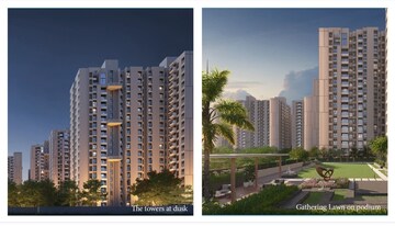 Living Room in 3 BHK Apartment at Srijan Optima, Rajarhat New Town – for Sale