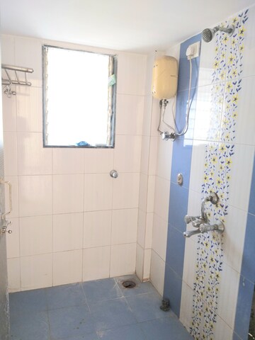 Bathroom in 1 BHK Apartment at Nandini CHS Vasai, Vasai West – for Sale