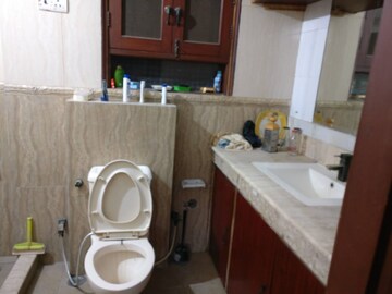 Bathroom in 2 BHK Builder Floor at Dlf Ankur Vihar – for Rent