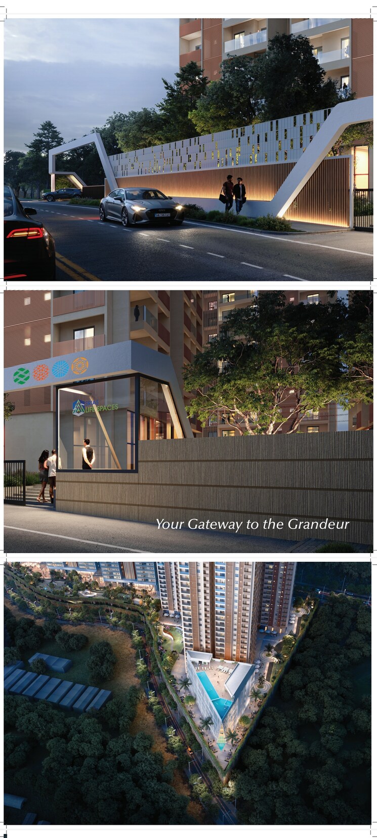 Living Room, srias-iwa 4 Bedroom 3620 Sq.Ft. Apartment In Nanakramguda Hyderabad 8457700