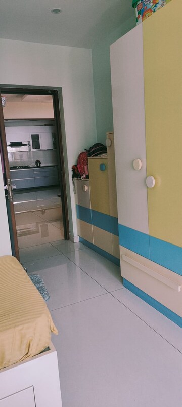 Bathroom in 3 BHK Apartment at Vajram Tiara, Yelahanka – for Rent
