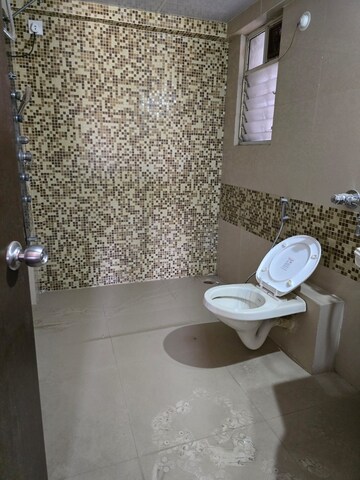 Bathroom in 2 BHK Apartment at Goel Ganga Carnation, Koregaon Park – for Rent