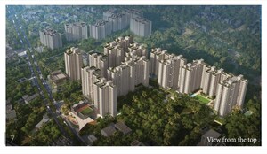 Living Room in 3 BHK Apartment at Srijan Optima, Rajarhat New Town – for Sale