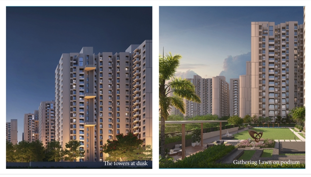 3 BHK + Pooja Room Apartment For Sale in Srijan Optima