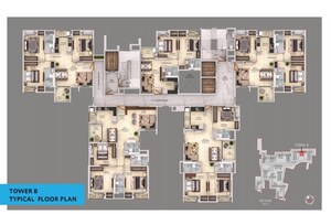 Balcony in 3 BHK Apartment at Srijan Optima, Rajarhat New Town – for Sale