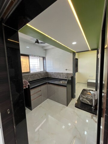 Kitchen in 1 BHK Apartment at Marwadi Wadi Tower, Parel – for Rent
