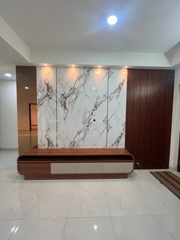 Living Room in 3 BHK Apartment at Poulomi Avante, Kokapet – for Rent