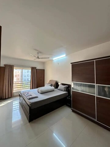 Bedroom in 3.5 BHK Penthouse at Clover Highlands, Kondhwa – for Sale