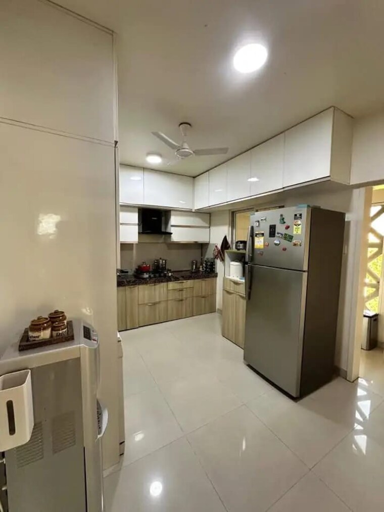 Kitchen, clover-highlands 3.5 Bedroom 3000 Sq.Ft. Penthouse In Kondhwa Pune 8457791