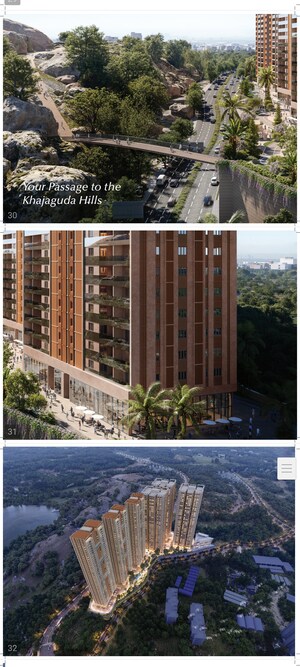 3 BHK Apartment For Sale in Srias Iwa, Nanakramguda