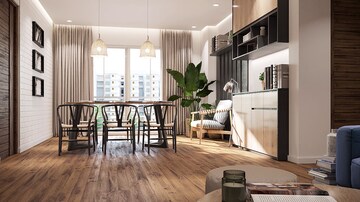 Living Room in 2 BHK Apartment at Endeco TS Heights, Moti Nagar – for Sale