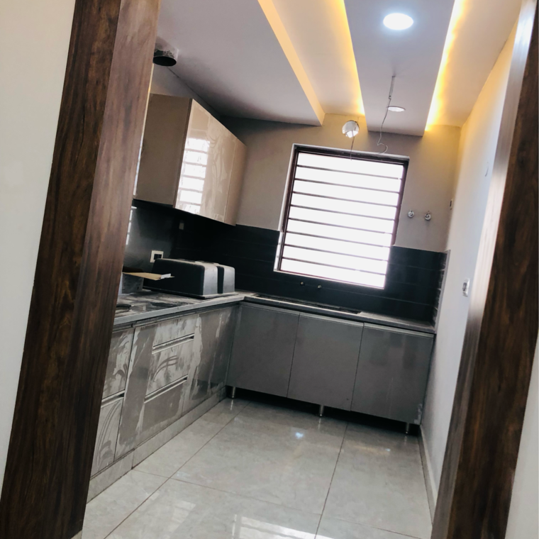 Kitchen, rps-palm-drive 3 Bedroom 1620 Sq.Ft. Builder Floor In Khedi Road Faridabad 8457957