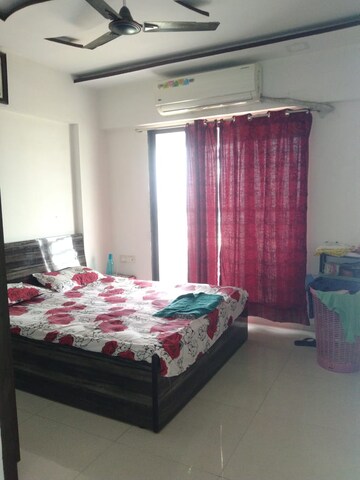Bedroom in 2 BHK Apartment at Swaraj Bella Vista, Ghansoli – for Rent