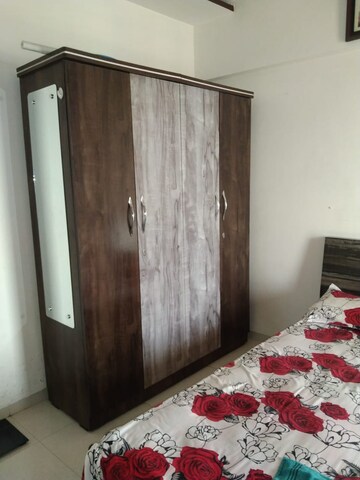 Bedroom in 2 BHK Apartment at Swaraj Bella Vista, Ghansoli – for Rent