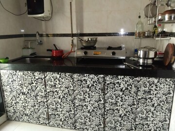 Kitchen in 2 BHK Apartment at Swaraj Bella Vista, Ghansoli – for Rent