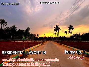  Plot – Exterior View View at K Chudahalli - for Sale