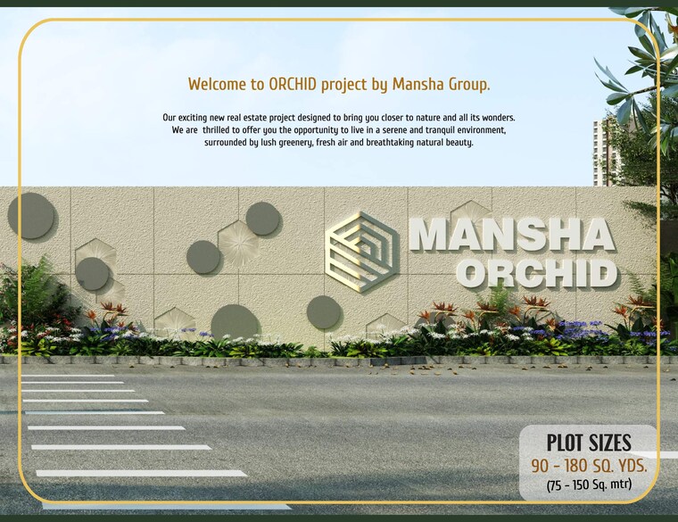 Exterior View, mansha-orchid  150 Sq.Yd. Plot In Sector 110 Faridabad 8458468