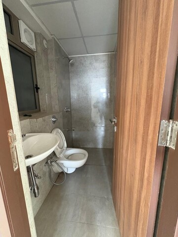 Bathroom in 2 BHK Apartment at Sheth Irene, Malad West – for Rent