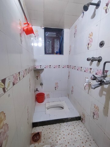 Bathroom in 1 RK Apartment at Dombivli West – for Rent