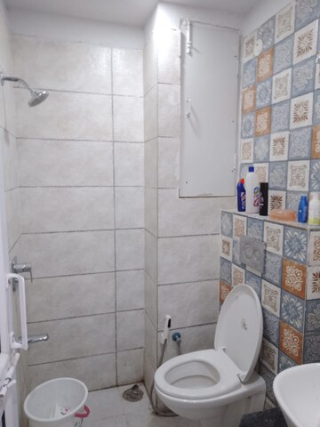 Bathroom in Studio Apartment at Paradigm Business Hermitage Park, Dhakoli Village – for Rent