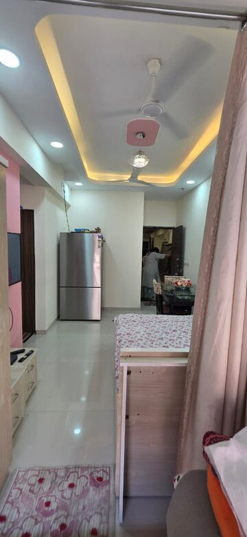 Master Bedroom in 1 BHK Apartment at Bhairaav Goldcrest Residency Phase 2, Ghansoli – for Rent