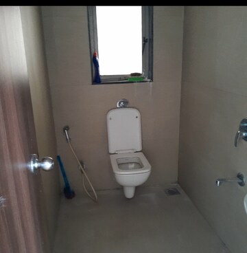 Bathroom in 1 BHK Apartment at Runwal Eirene, Balkum Pada – for Rent
