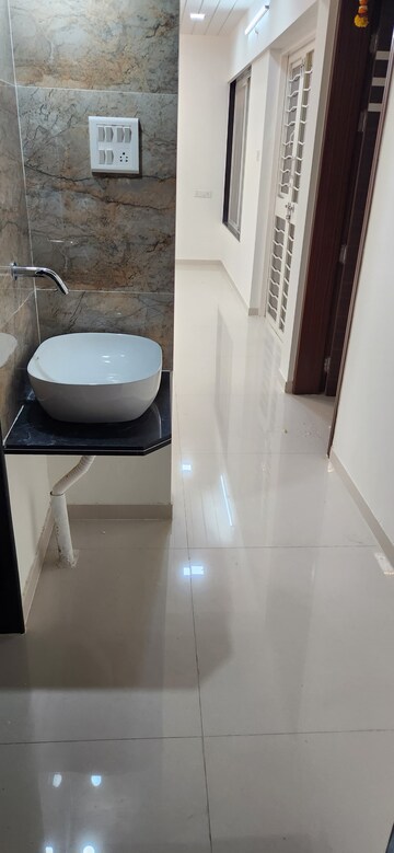Bathroom in 2 BHK Apartment at GK Dwarka Heights, Pimple Saudagar – for Rent
