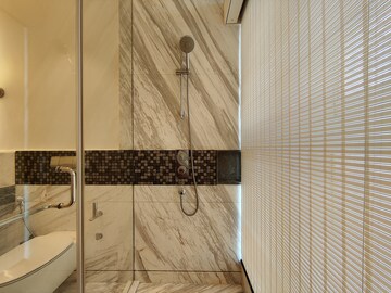 Bathroom in Studio Apartment at Bhartiya Leela Residences, Thanisandra Main Road – for Rent