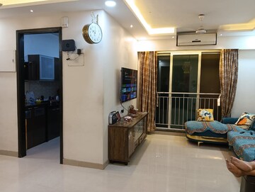 Master Bedroom in 2 BHK Apartment at Rustomjee Athena, Majiwada – for Sale