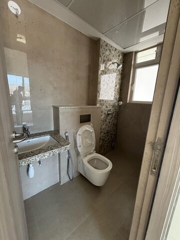 Bathroom in 2.5 BHK Apartment at Wadhwa TW Gardens, Kandivali East – for Rent