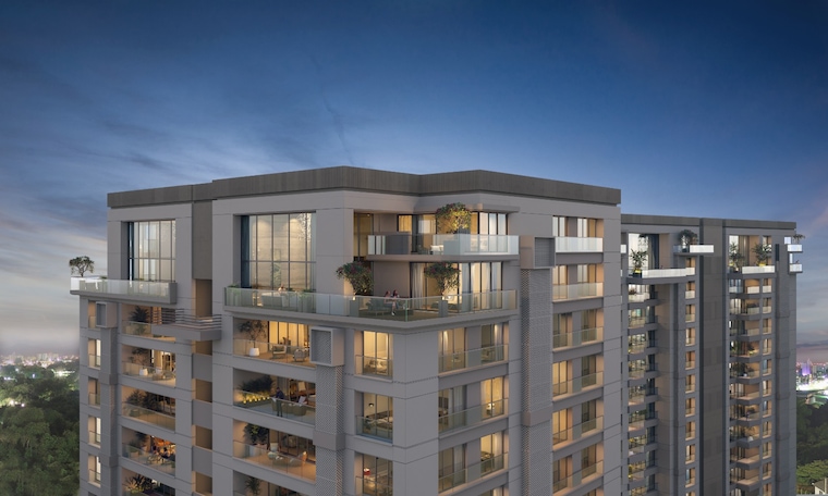 Exterior View, vesu 5 Bedroom 5700 Sq.Ft. Apartment In Vesu Surat 8459013