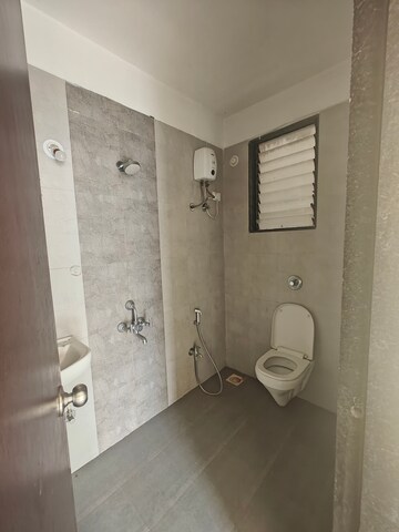 Bathroom in 3 BHK Apartment at Shree Krishna Paradise, Kharghar – for Rent