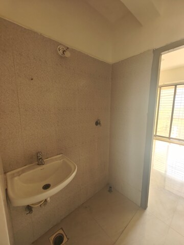 Bathroom in 3 BHK Apartment at Shree Krishna Paradise, Kharghar – for Rent