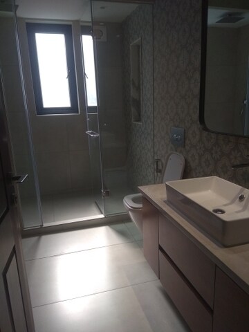 Bathroom in 4 BHK Builder Floor at New Friends Colony – for Rent