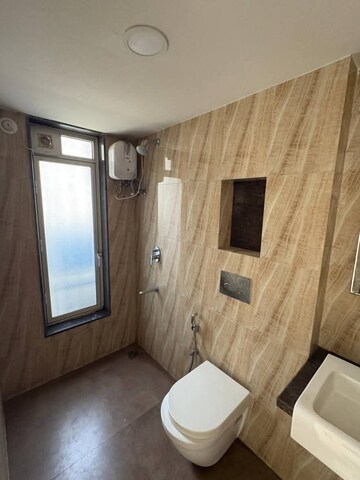 Bathroom in 2 BHK Apartment at Lodha Amara, Kolshet Road – for Rent