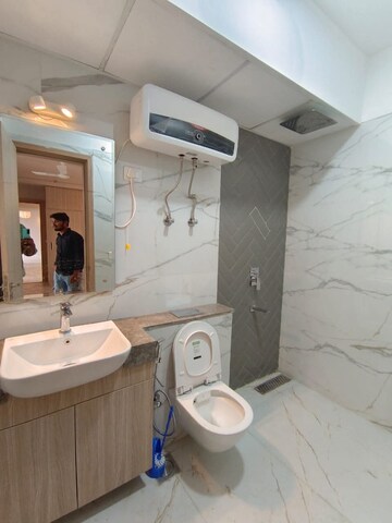 Bathroom in 3 BHK Apartment at M3M Sky City, Sector 65 – for Rent