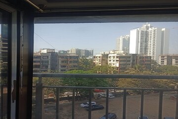 Balcony in 2 BHK Apartment at Lalani Grandeur, Goregaon East – for Rent