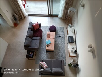Living Room in 3 BHK Apartment at M3M Golf Estate Fairway West, Sector 65 – for Rent