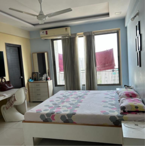 Bedroom in 4 BHK Penthouse at Satellite – for Sale