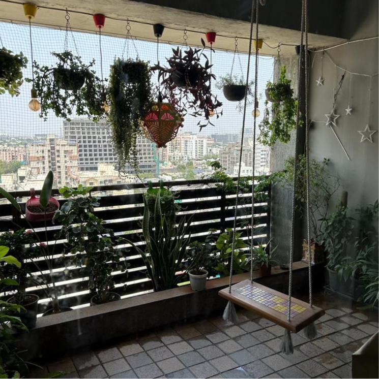 Balcony, satellite 4 Bedroom 4154 Sq.Ft. Penthouse In Satellite Ahmedabad 8459262