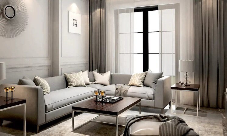 Living Room, juinagar 4 Bedroom 1646 Sq.Ft. Apartment In Juinagar Navi Mumbai 8459226